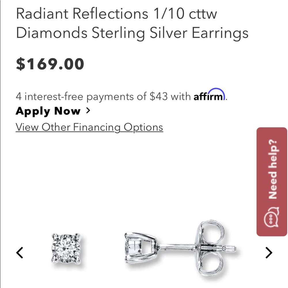 Diamond earrings
